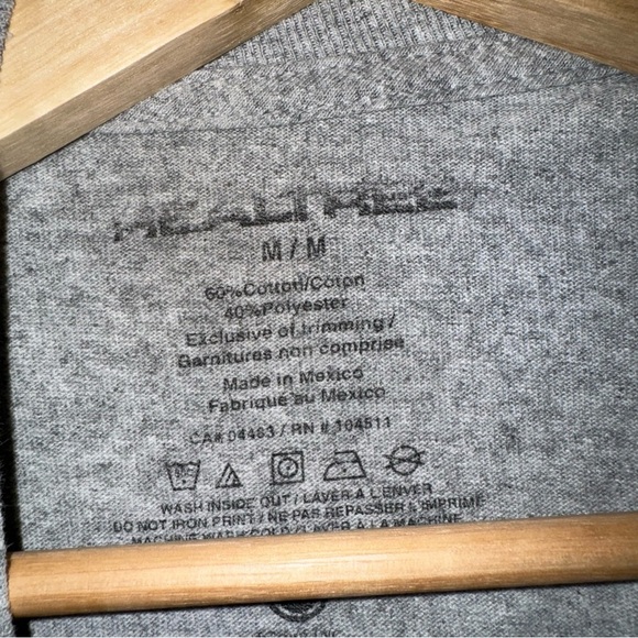 Men’s RealTree Brand Grey Colour Fishing Fish Graphic Casual T-Shirt Size: M - Picture 4 of 14